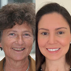 Judy Lieberman and Caroline Junqueira